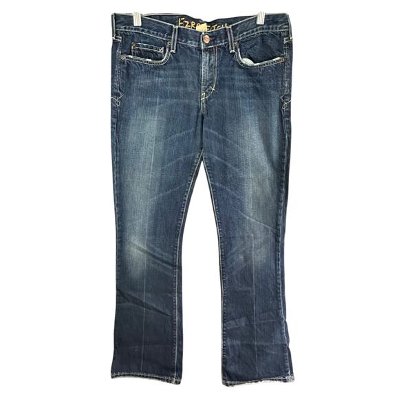 Abercrombie & Fitch Denim - Ezra Fitch Abercrombie Y2K Jeans Womens 29 Blue Bootcut Low Rise Retro Classic
